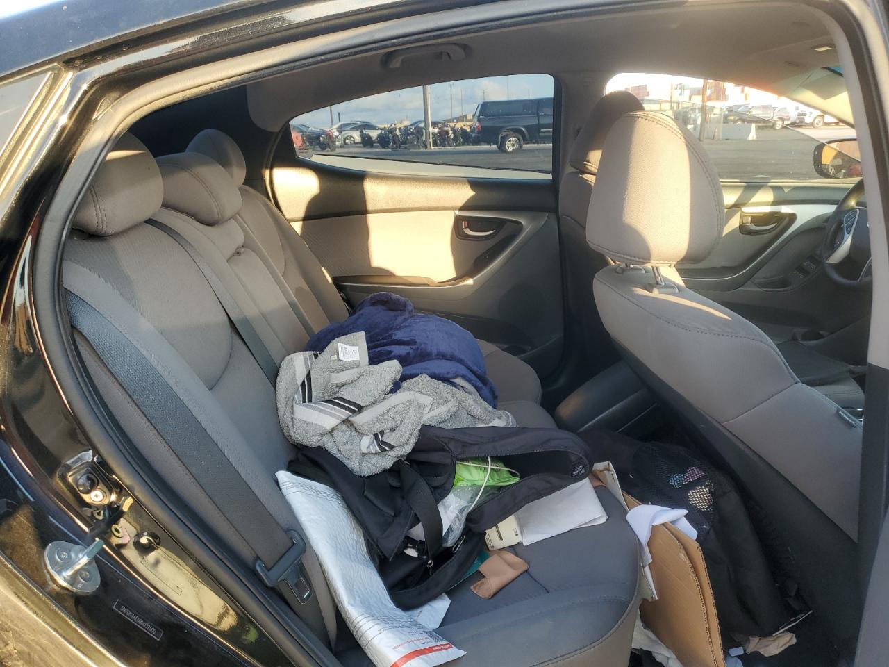 2011 Hyundai Elantra VIN 5NPDH4AE0BH032500 Copart auction photo, vandalism damage thumbnail 10