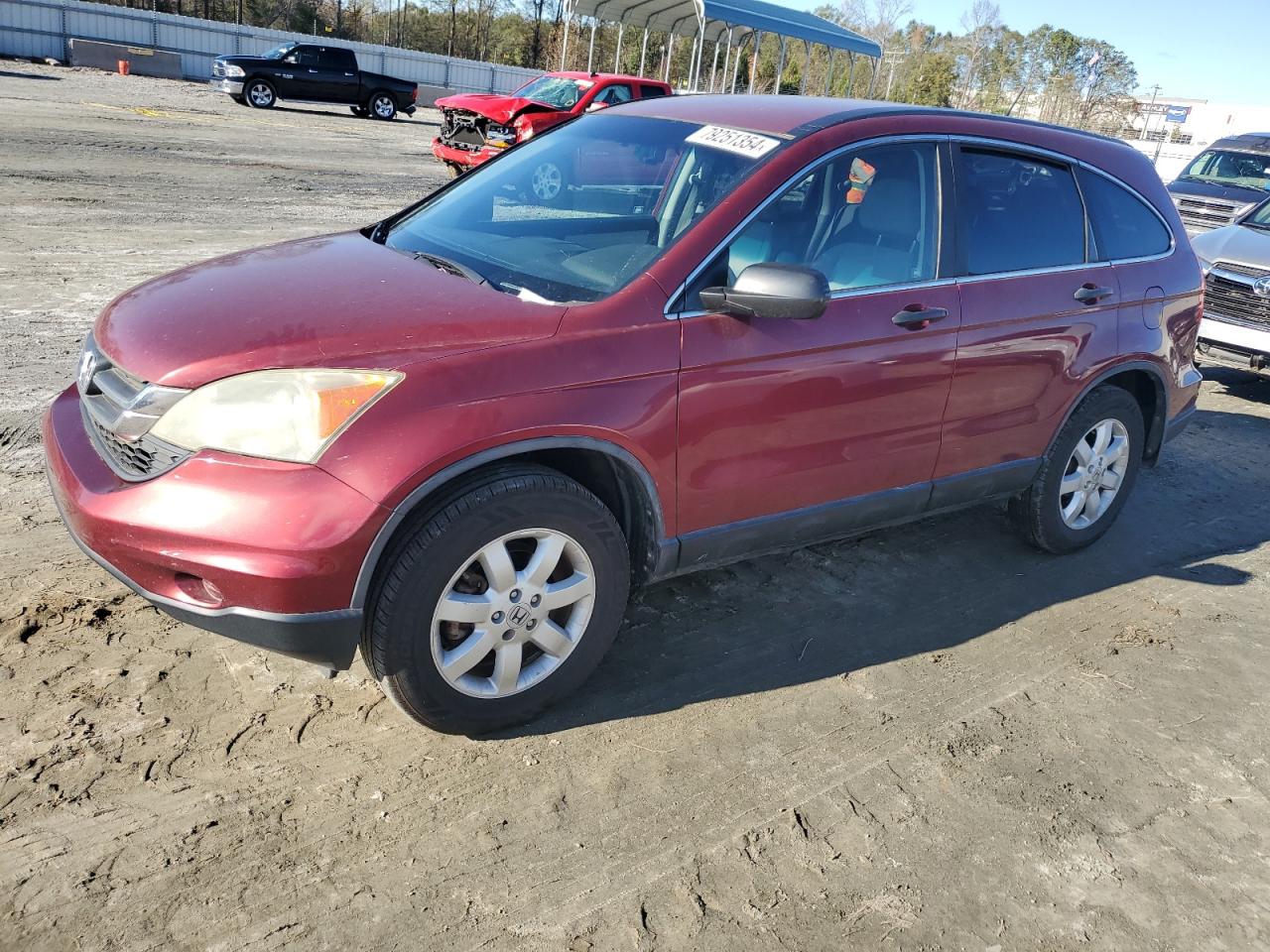 2011 Honda CR-V VIN 5J6RE3H45BL042676