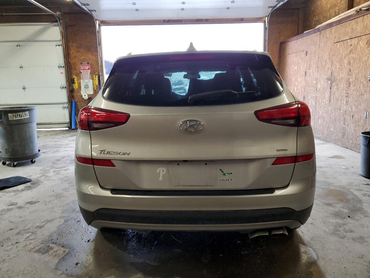 2021 Hyundai Tucson VIN KM8J3CAL6MU350300 Copart auction photo, front end / undercarriage damage thumbnail 6