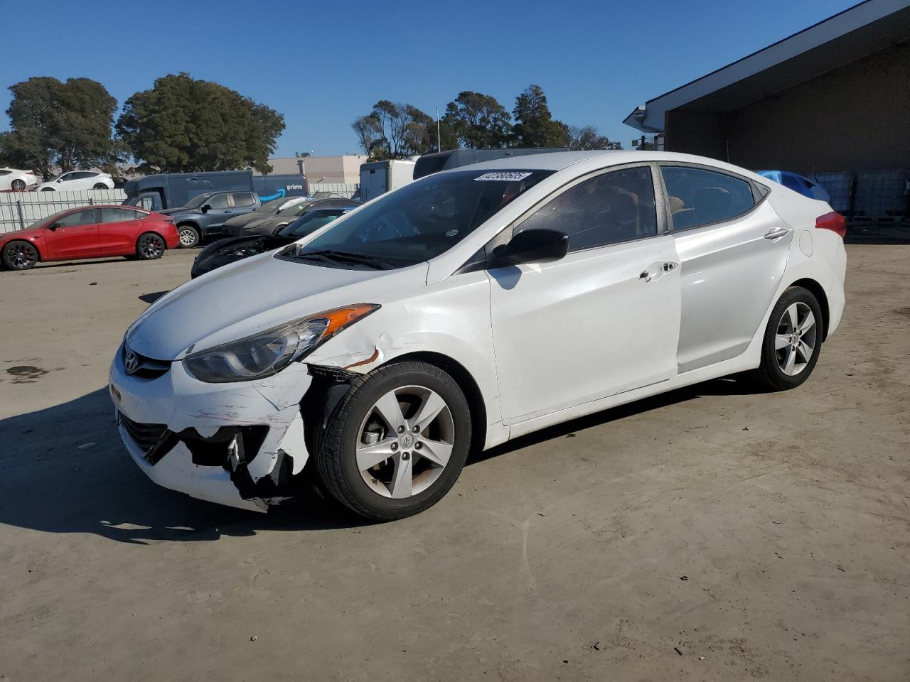 2013 Hyundai Elantra VIN 5NPDH4AEXDH385880