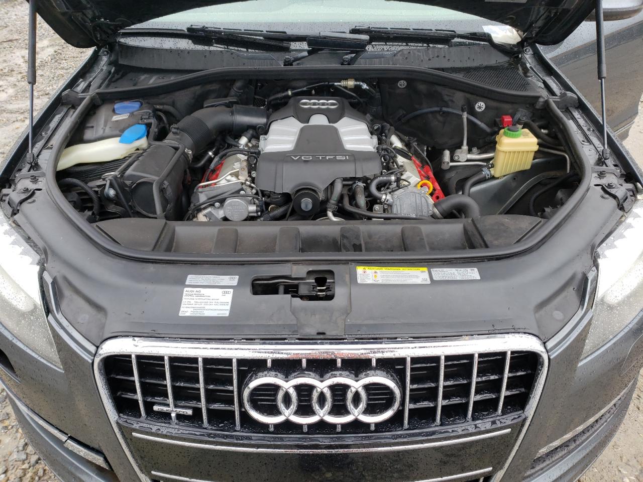 2015 Audi Q7 VIN WA1LGAFE2FD018626 Copart auction photo, side damage thumbnail 12