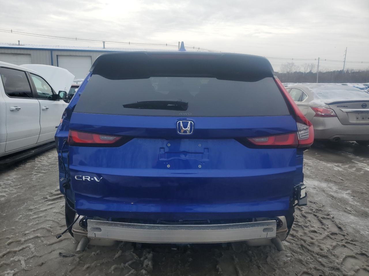 2024 Honda CR-V VIN 2HKRS4H73RH485258 Copart auction photo, front end damage thumbnail 6