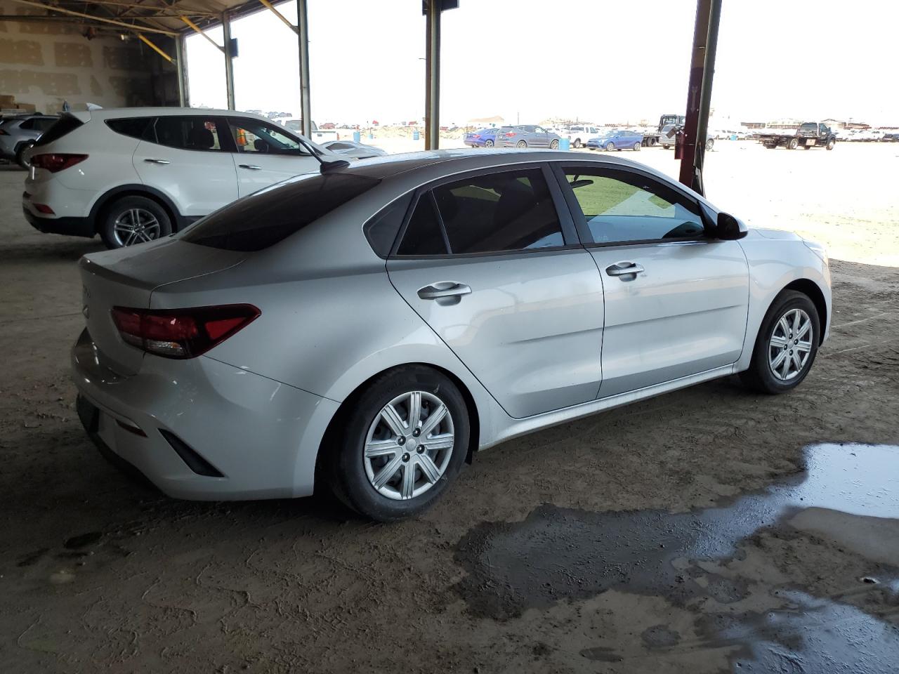 2023 KIA Rio VIN 3KPA24AD3PE578098 Copart auction photo, all over damage thumbnail 3