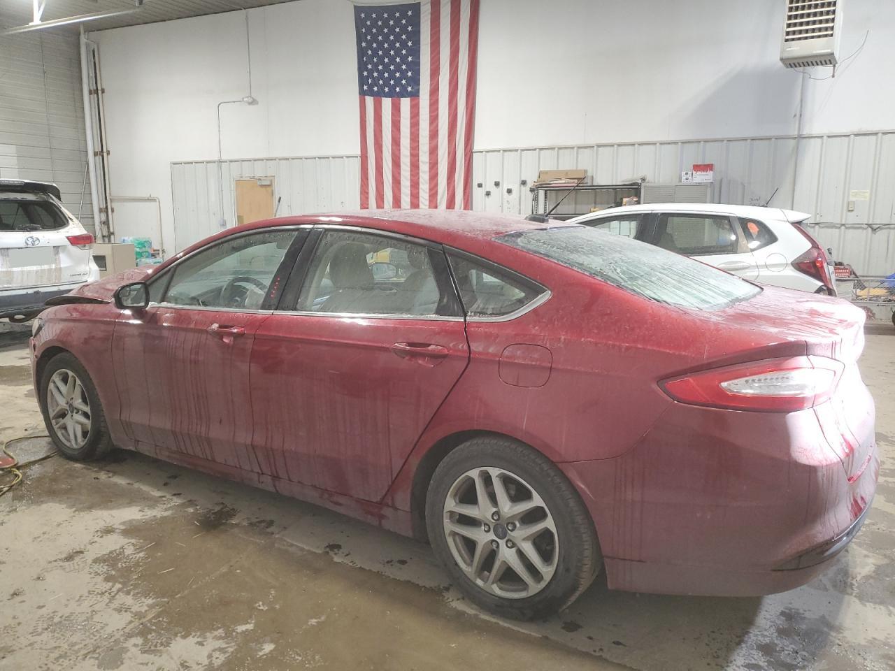 2016 Ford Fusion VIN 3FA6P0H77GR280409 Copart auction photo, front end damage thumbnail 2