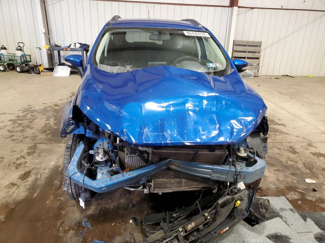 2018 Ford EcoSport VIN MAJ3P1TE4JC241278 Copart auction photo, front end damage thumbnail 5