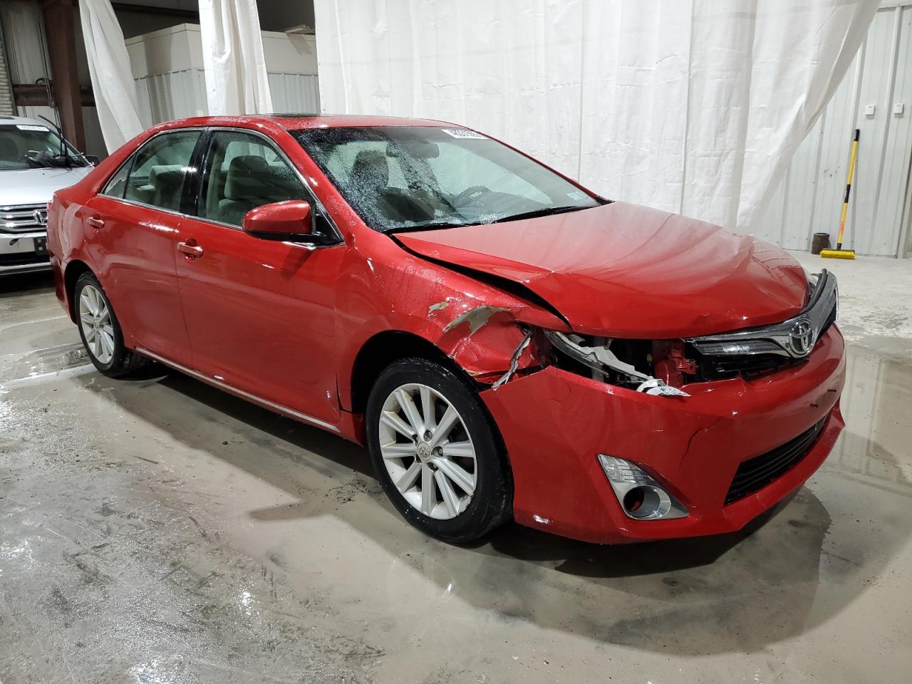 2012 Toyota Camry VIN 4T4BF1FK6CR184400 Copart auction photo, front end damage thumbnail 4