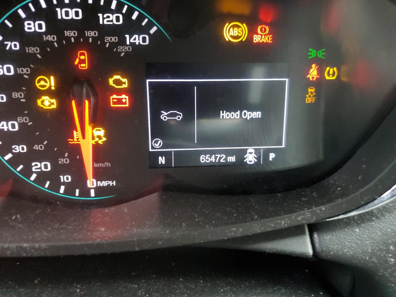2020 Chevrolet Trax VIN 3GNCJKSB7LL174408 Copart auction photo, front end damage thumbnail 9