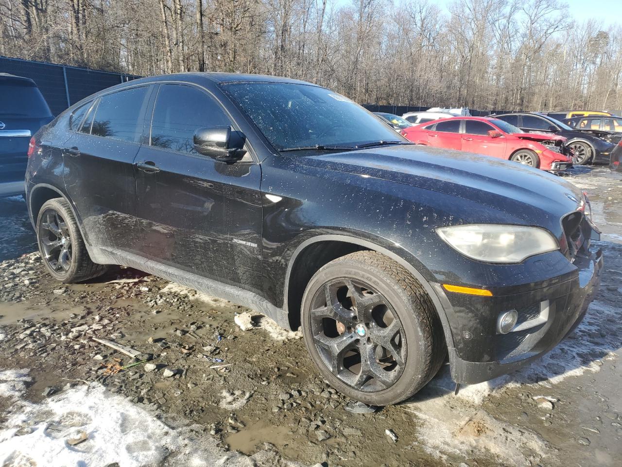 2014 BMW X6 VIN 5UXFG2C56E0C44222 Copart auction photo, front end damage thumbnail 4