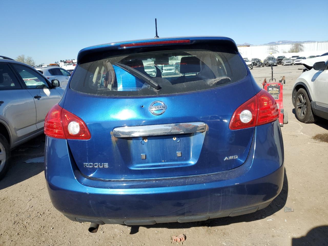 2011 Nissan Rogue VIN JN8AS5MV4BW306141 Copart auction photo, front end / mechanical damage thumbnail 6