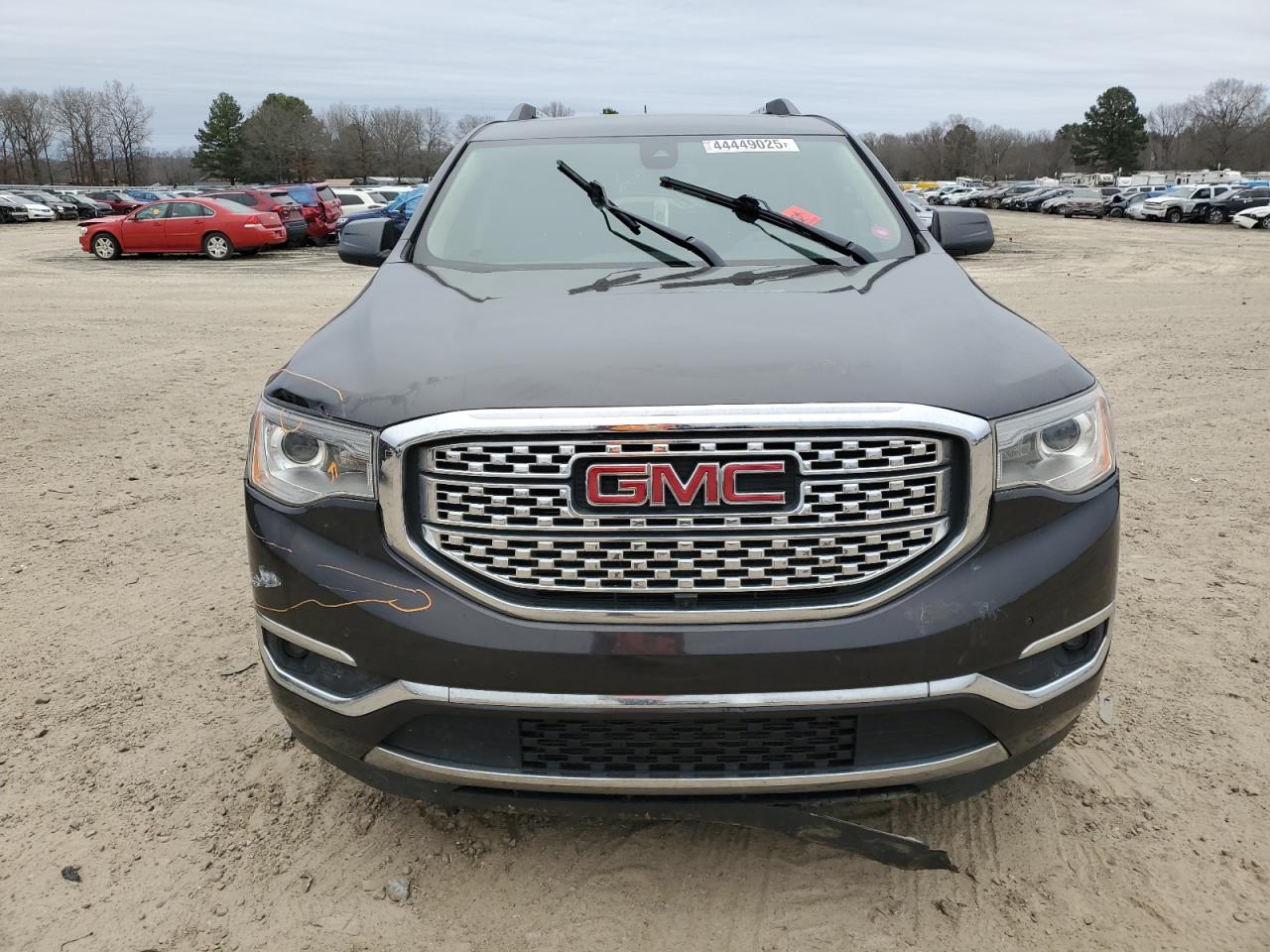 2019 GMC Acadia VIN 1GKKNPLS9KZ118597 Copart auction photo, front end / side damage thumbnail 5
