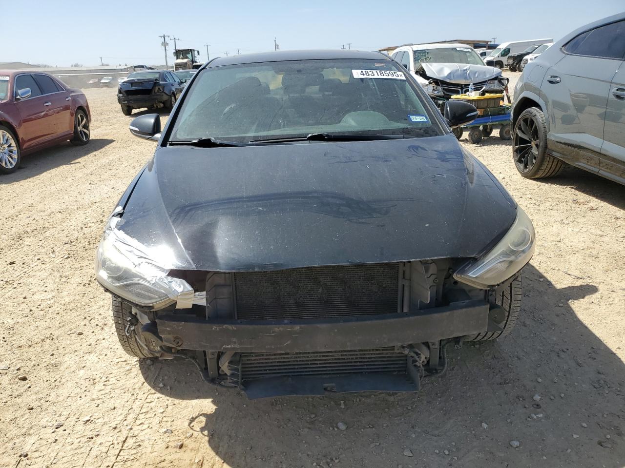 2017 Hyundai Elantra VIN KMHD04LB1HU359489 Copart auction photo, rear end / front end damage thumbnail 5