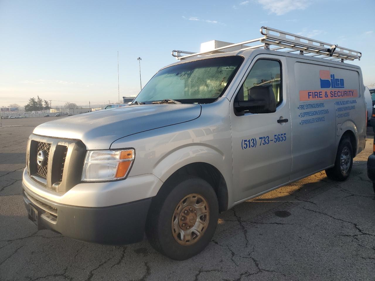 2012 Nissan NV VIN 1N6AF0KYXCN114582