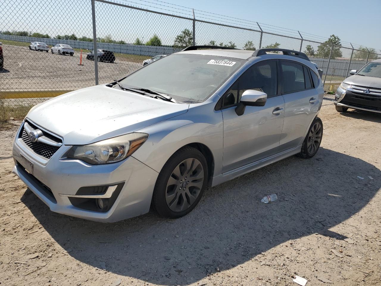 2015 Subaru Impreza VIN JF1GPAZ60FH208449