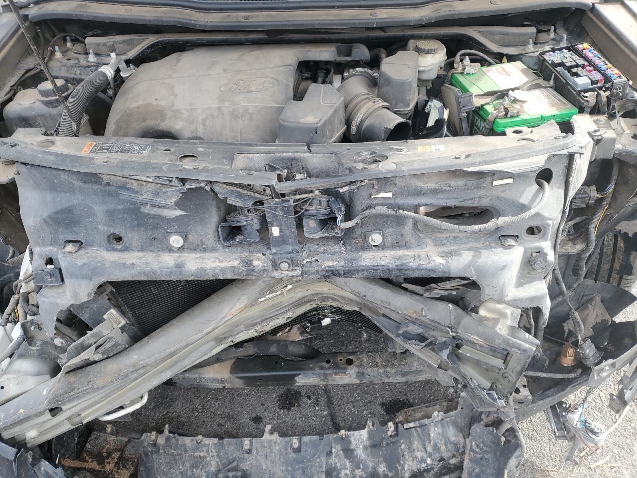 2016 Ford Explorer VIN 1FM5K8D82GGC71797 Copart auction photo, front end damage thumbnail 13