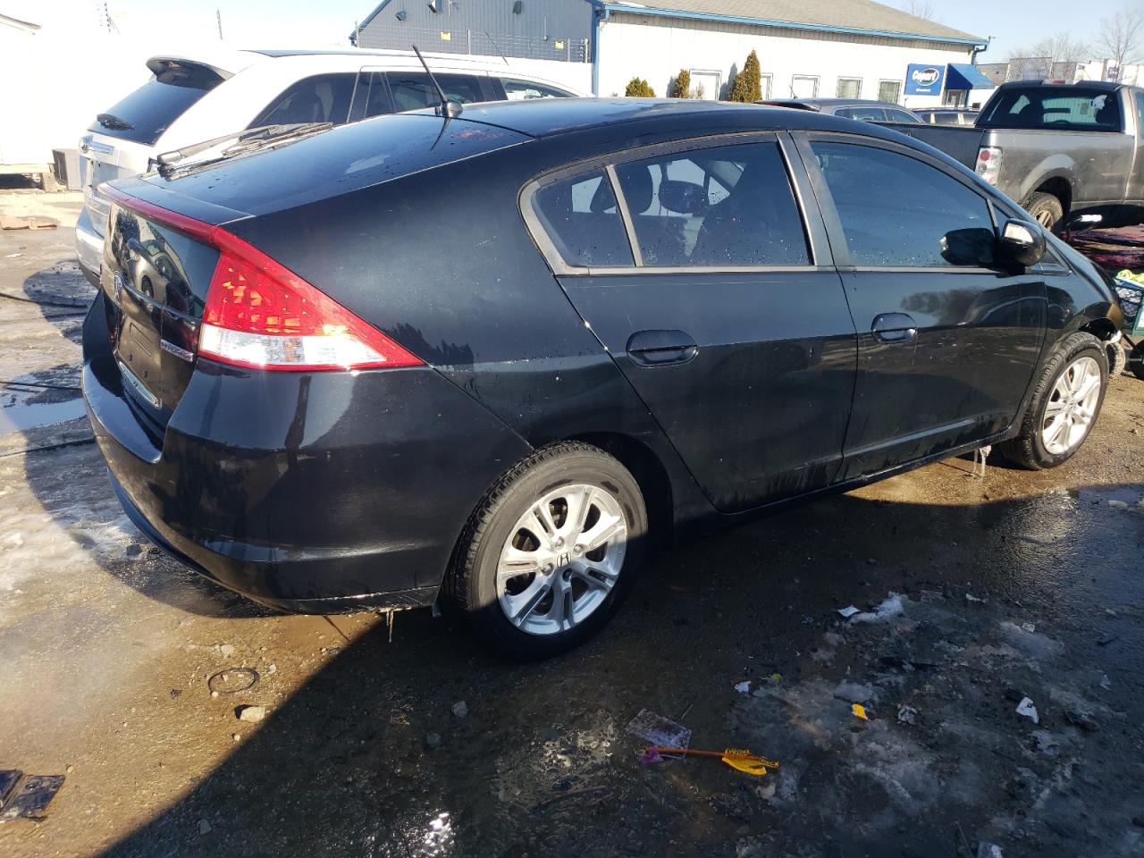 2010 Honda Insight VIN JHMZE2H73AS002657 Copart auction photo, front end damage thumbnail 3