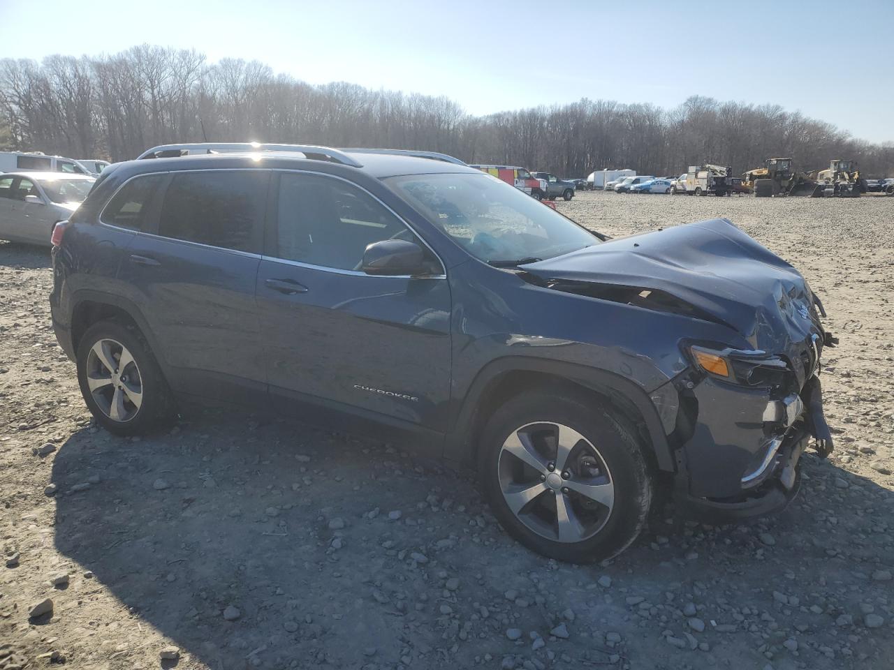 2020 Jeep Grand Cherokee VIN 1C4PJMDX1LD522661 Copart auction photo, front end damage thumbnail 4
