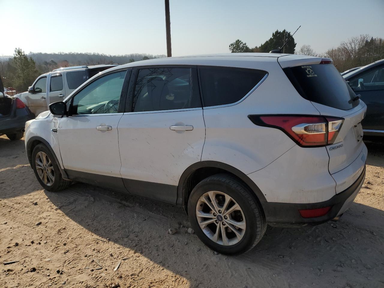 2017 Ford Escape VIN 1FMCU0GD1HUC72048 Copart auction photo, front end / side damage thumbnail 2