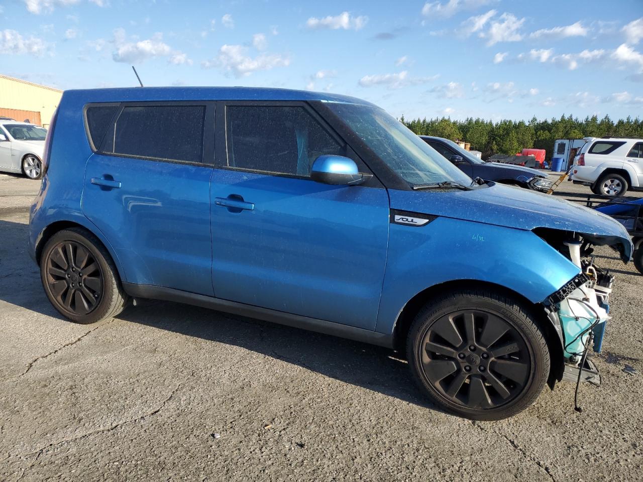 2016 KIA Soul VIN KNDJP3A51G7345678 Copart auction photo, front end damage thumbnail 4