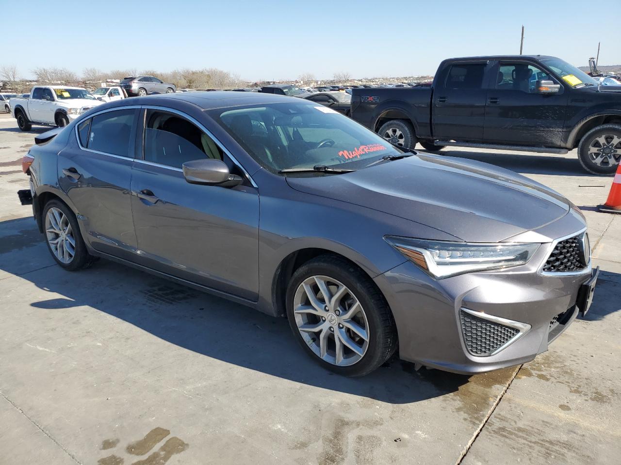 2020 Acura ILX VIN 19UDE2F33LA008951 Copart auction photo, rear end damage thumbnail 4