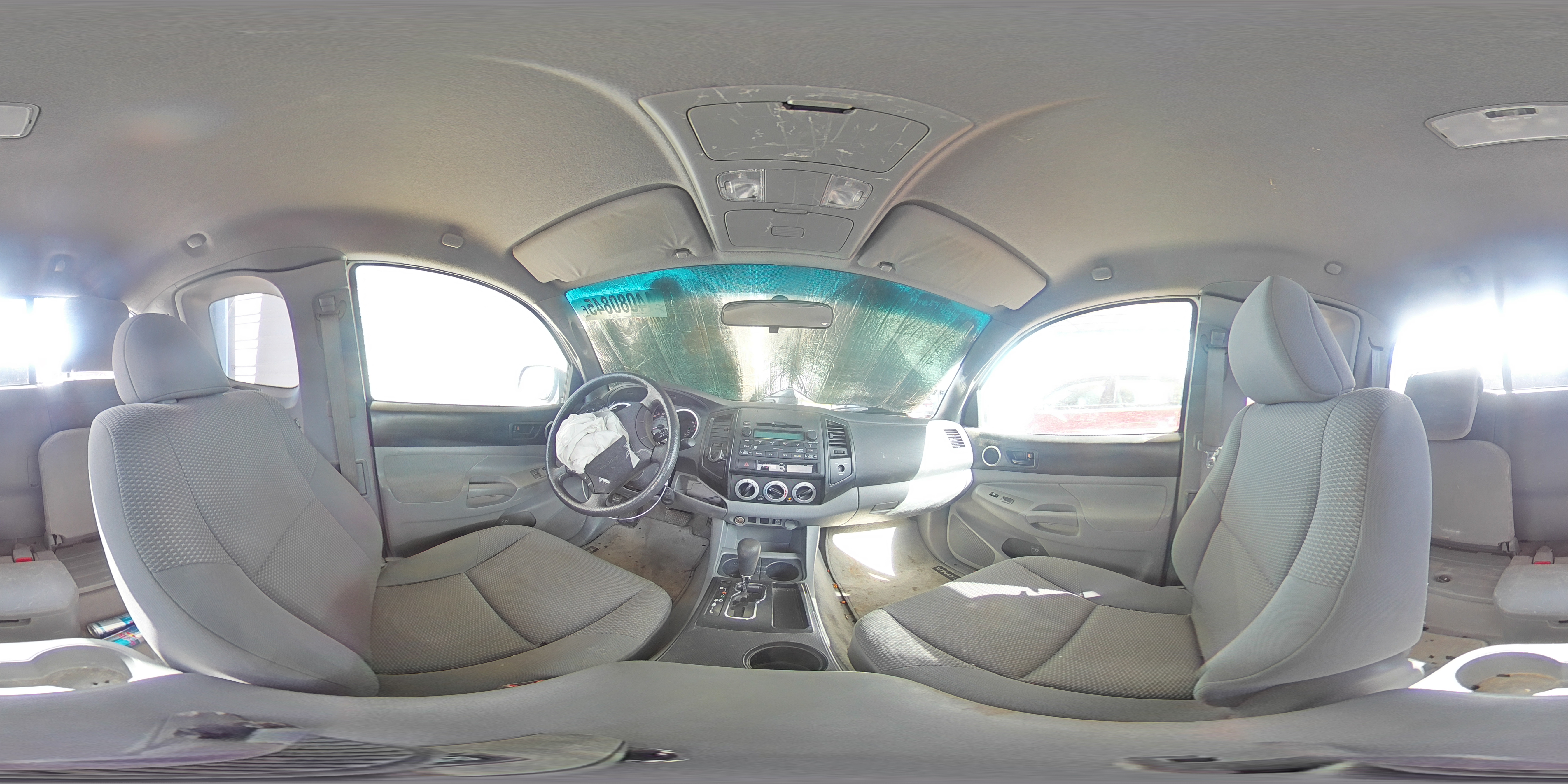 2010 Toyota Tacoma VIN 5TETX4CN2AZ673266 Copart auction photo, front end / side damage thumbnail 12
