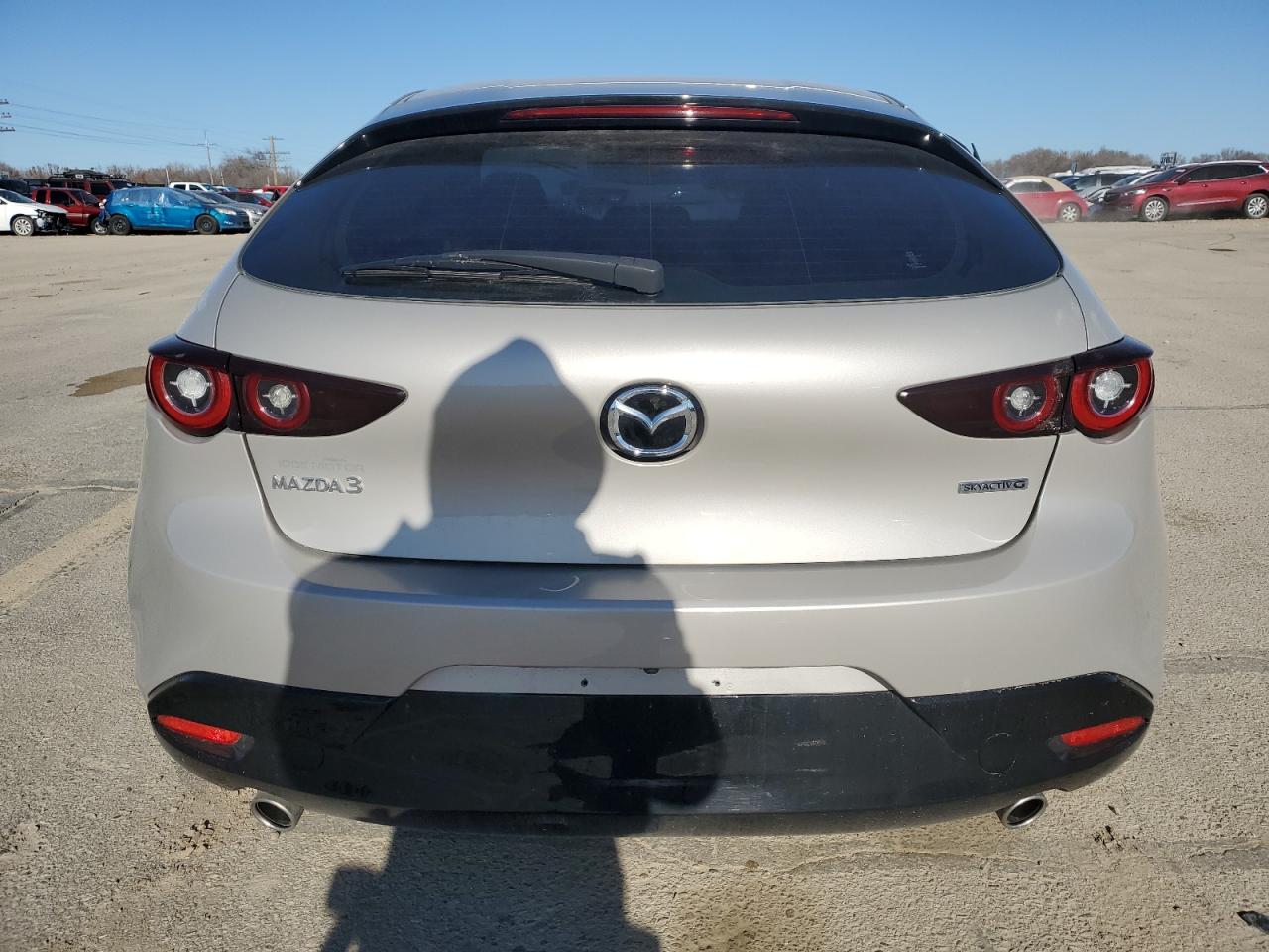 2023 Mazda 3 VIN JM1BPALM7P1612080 Copart auction photo, side / undercarriage damage thumbnail 6