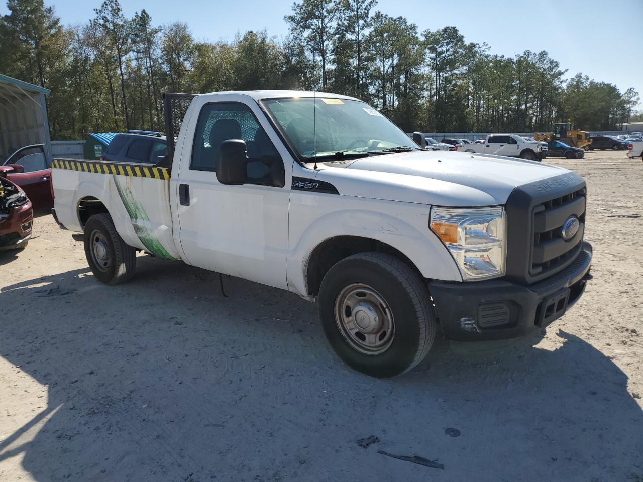 2014 Ford F350 VIN 1FTBF3A61EEB30116 Copart auction photo, rear end damage thumbnail 4