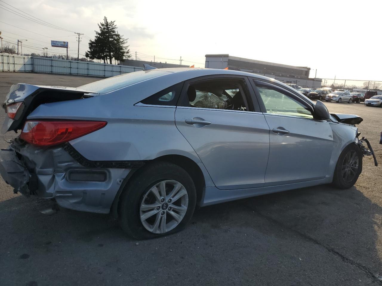 2012 Hyundai Sonata VIN 5NPEB4AC4CH353218 Copart auction photo, all over / vandalism damage thumbnail 3