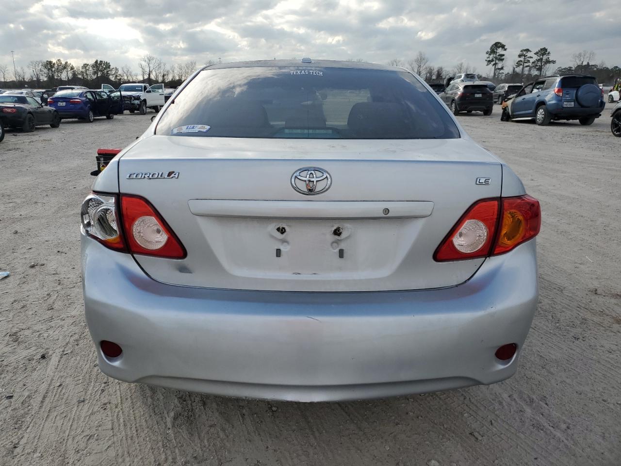 2010 Toyota Corolla VIN 1NXBU4EE2AZ307099 Copart auction photo, front end / rear end damage thumbnail 6