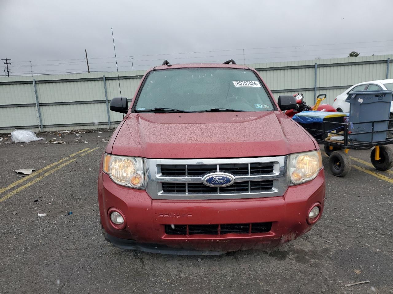 2012 Ford Escape VIN 1FMCU0DG8CKA65935 Copart auction photo, front end / rear end damage thumbnail 5
