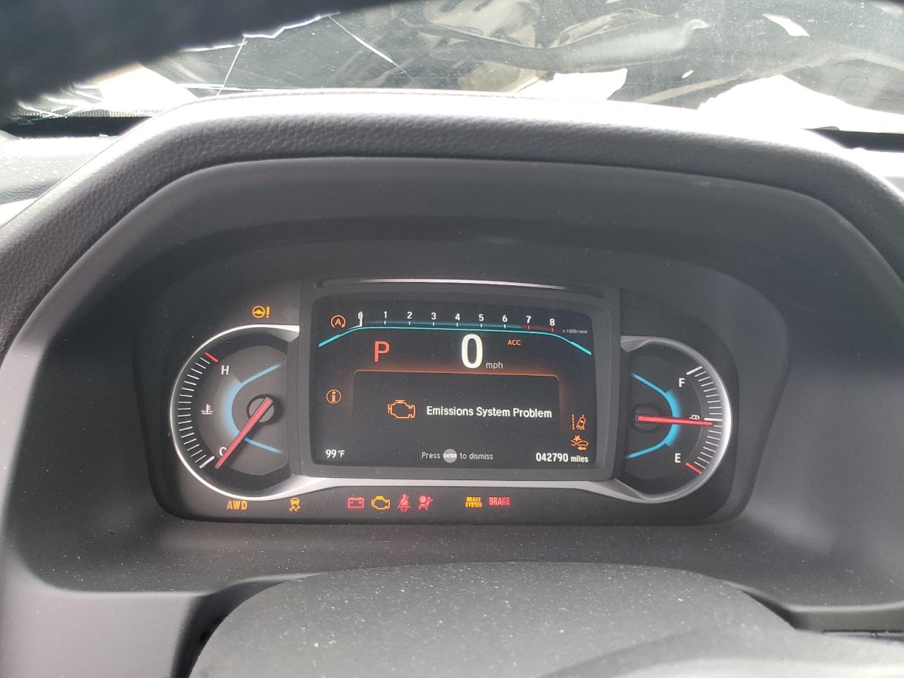2022 Honda Pilot VIN 5FNYF6H91NB010147 Copart auction photo, front end damage thumbnail 9