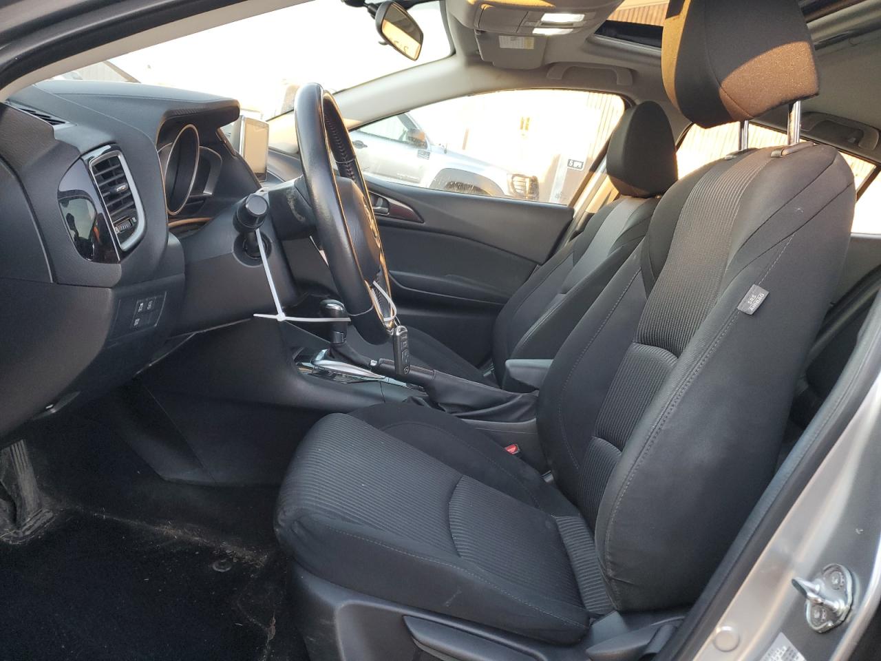 2016 Mazda 3 VIN 3MZBM1V75GM262674 Copart auction photo, side / front end damage thumbnail 7