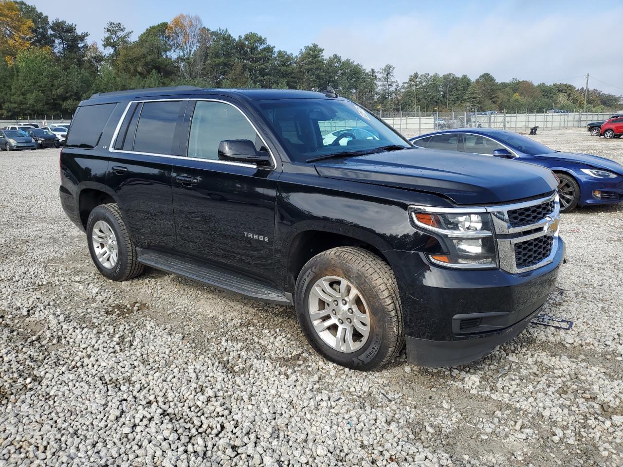 2016 Chevrolet Tahoe VIN 1GNSCAECXGR361791 Copart auction photo, front end damage thumbnail 4
