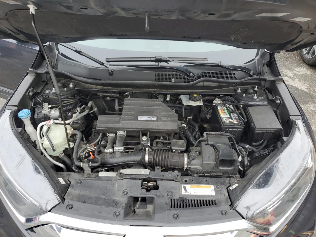 2017 Honda CR-V VIN 2HKRW2H88HH668672 Copart auction photo, side / rear end damage thumbnail 12