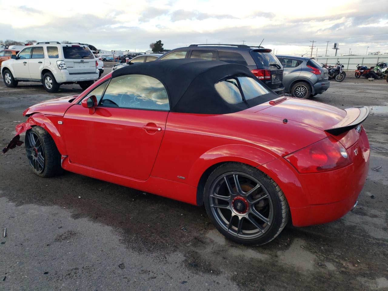 2004 Audi TT VIN TRUUF28N141010232 Copart auction photo, front end / undercarriage damage thumbnail 2