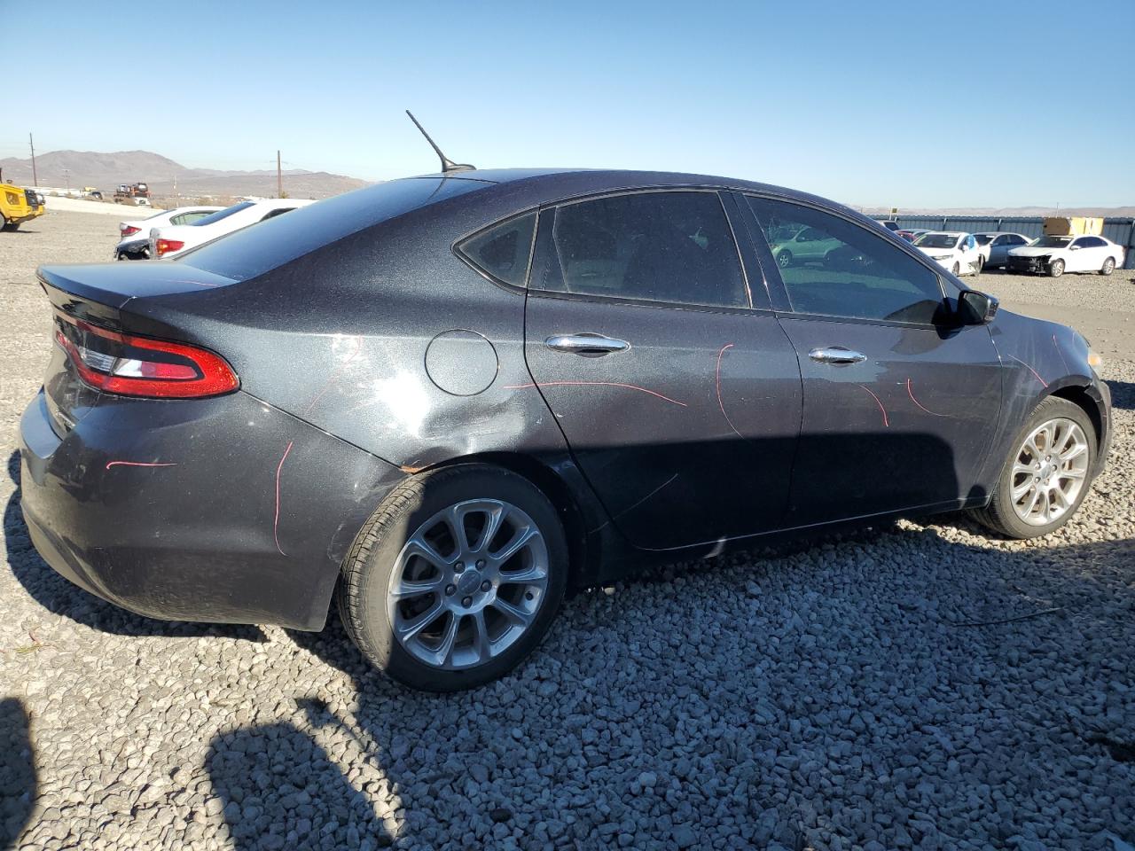 2013 Dodge Dart VIN 1C3CDFCA3DD346460 Copart auction photo, all over damage thumbnail 3