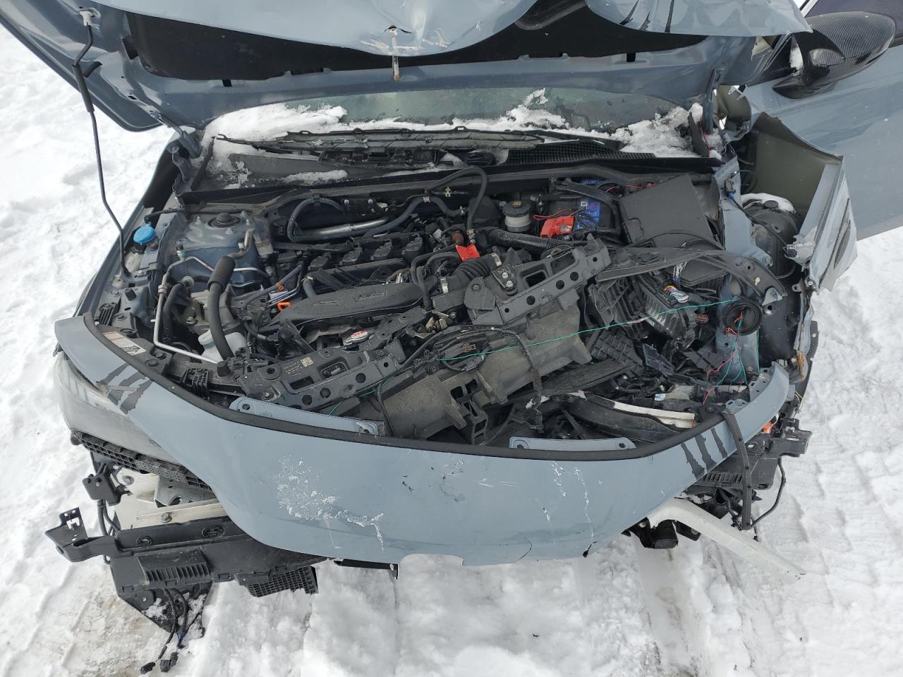 2023 Honda Civic VIN 2HGFE1F9XPH002403 Copart auction photo, front end / side damage thumbnail 11