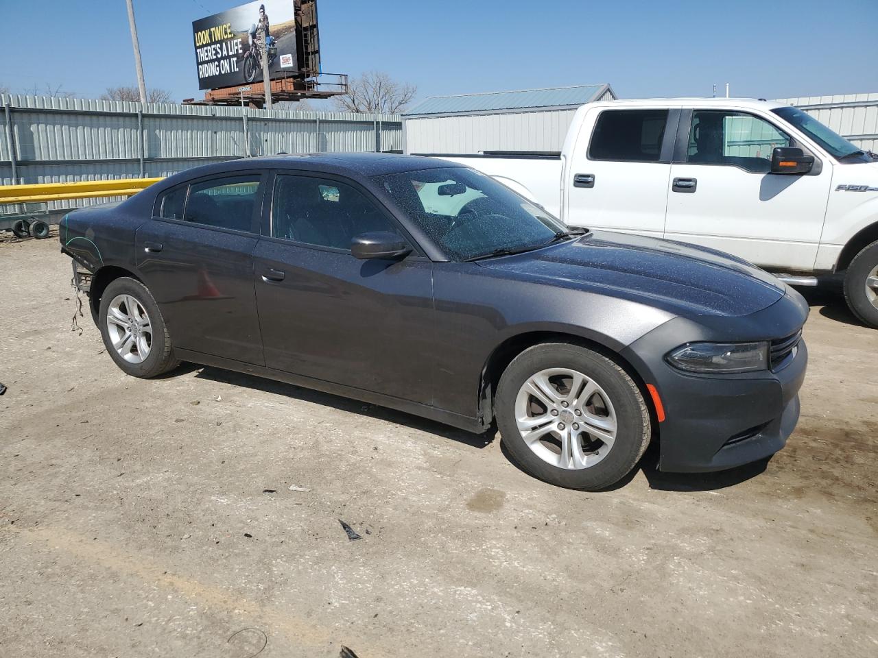 2019 Dodge Charger VIN 2C3CDXBG4KH655690 Copart auction photo, rear end damage thumbnail 4