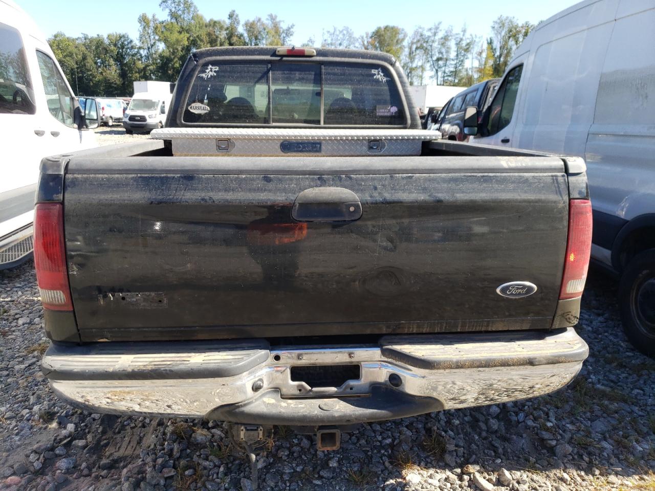 2001 Ford F250 VIN 3FTNW20F01MA75204 Copart auction photo, water/flood damage thumbnail 6