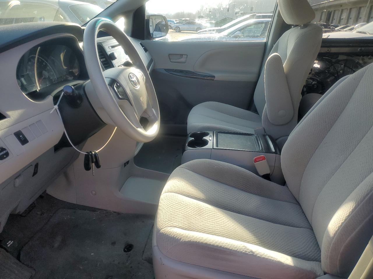 2014 Toyota Sienna VIN 5TDKK3DC6ES437160 Copart auction photo, rear end damage thumbnail 7