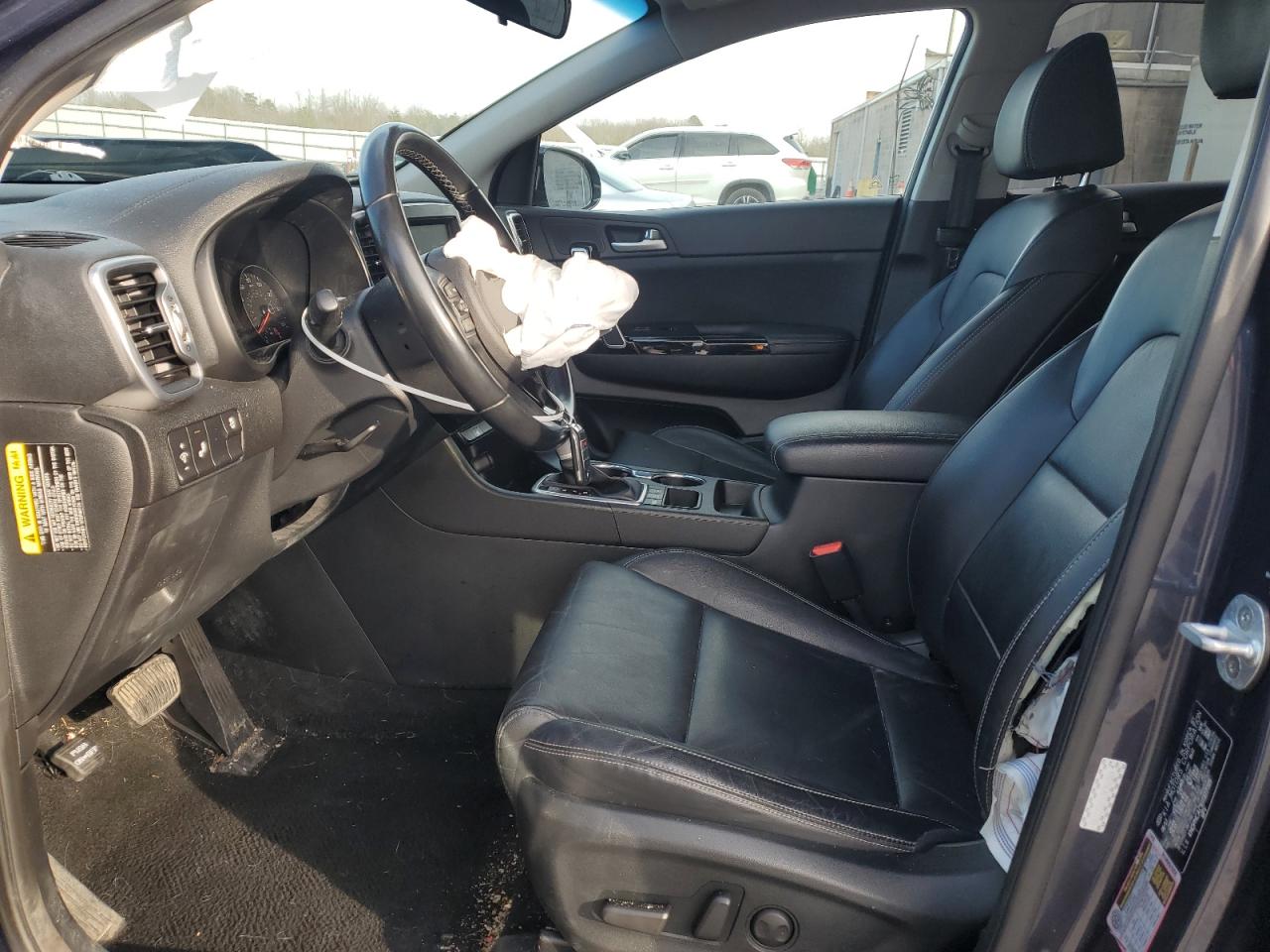 2018 KIA Sportage VIN KNDPNCAC9J7377705 Copart auction photo, front end / side damage thumbnail 7
