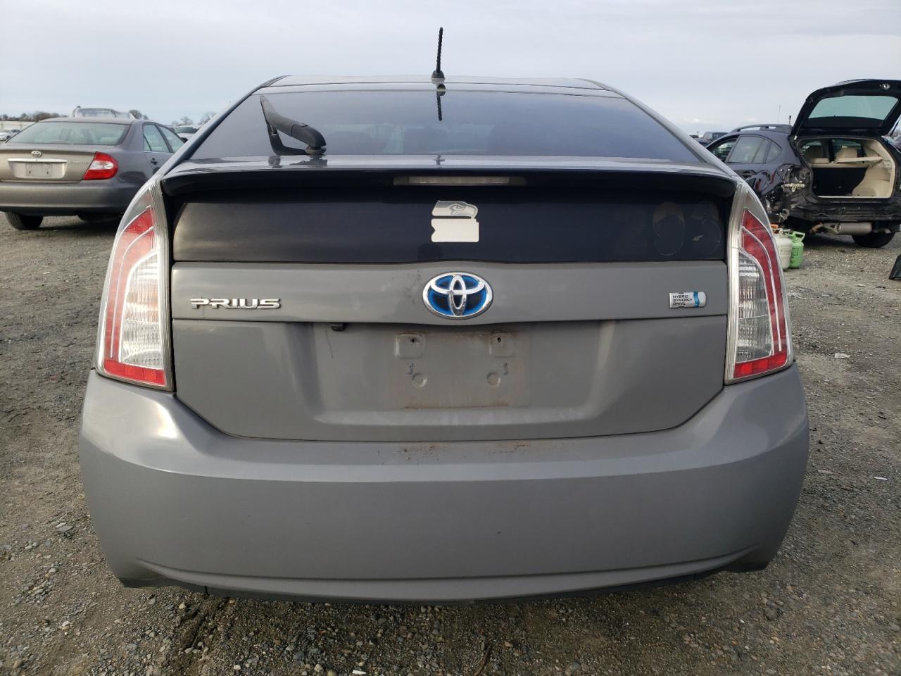 2012 Toyota Prius VIN JTDKN3DU3C1509216 Copart auction photo, front end damage thumbnail 6