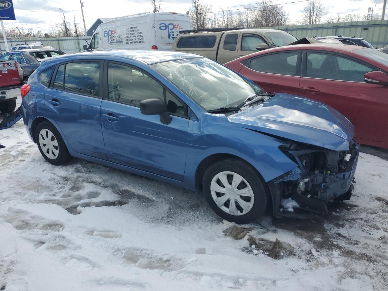 2016 Subaru Impreza VIN JF1GPAA66G8248452 Copart auction photo, front end damage thumbnail 4