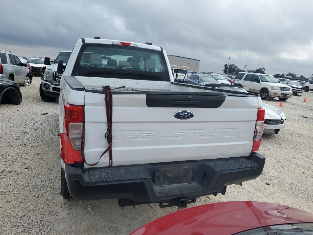 2021 Ford F250 VIN 1FT7W2B67MEC08881 Copart auction photo, all over damage thumbnail 6