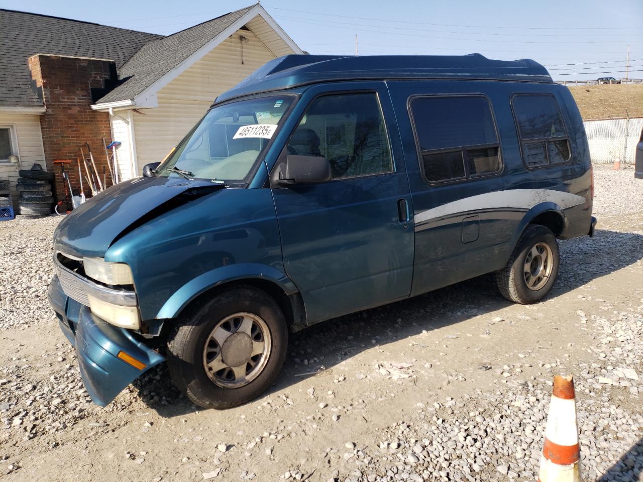 2002 Chevrolet Astro VIN 1GBDM19X92B110875 - Copart auction photo
