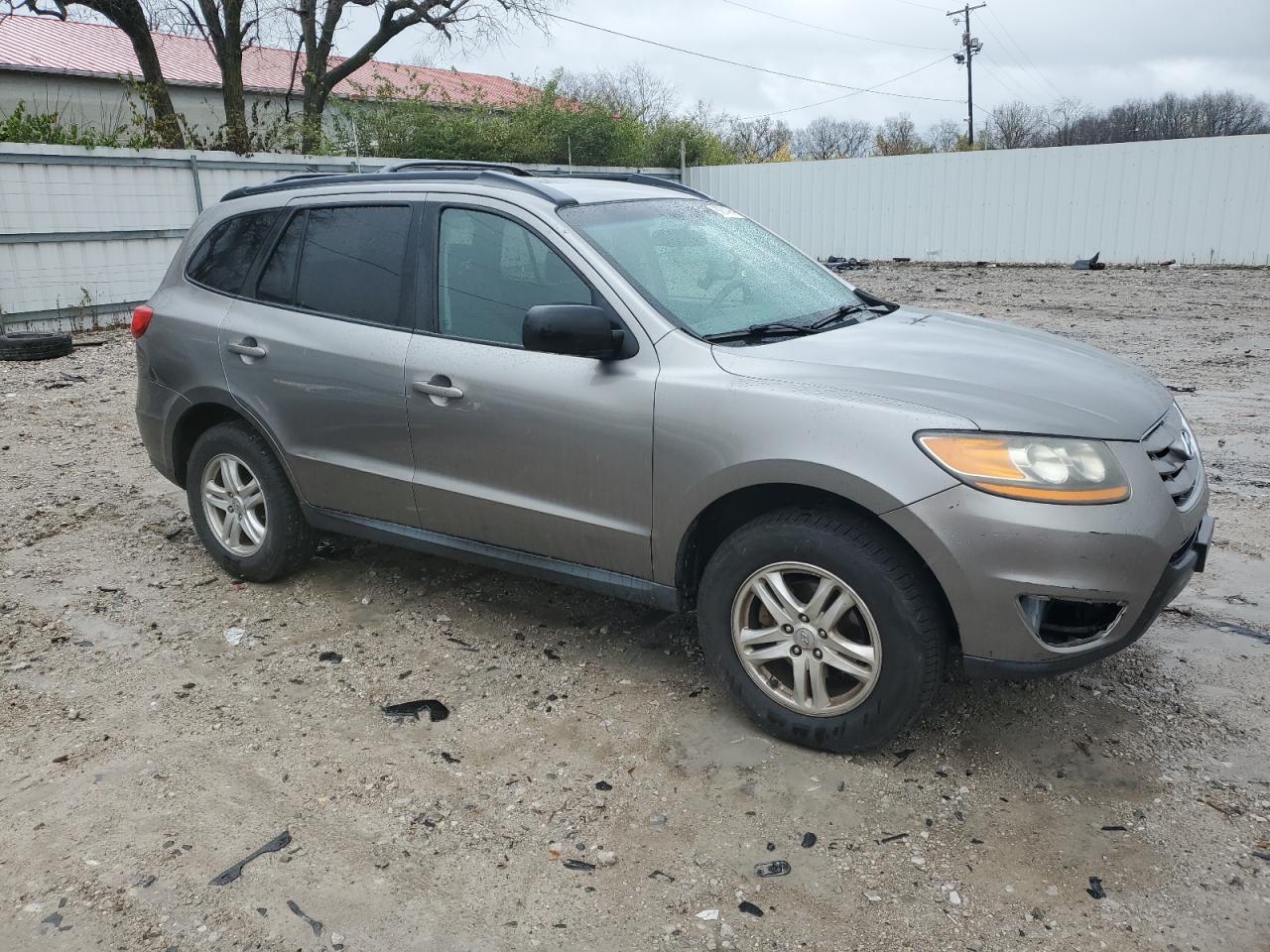 2011 Hyundai Santa Fe VIN 5XYZGDAB6BG031910 Copart auction photo, mechanical damage thumbnail 4