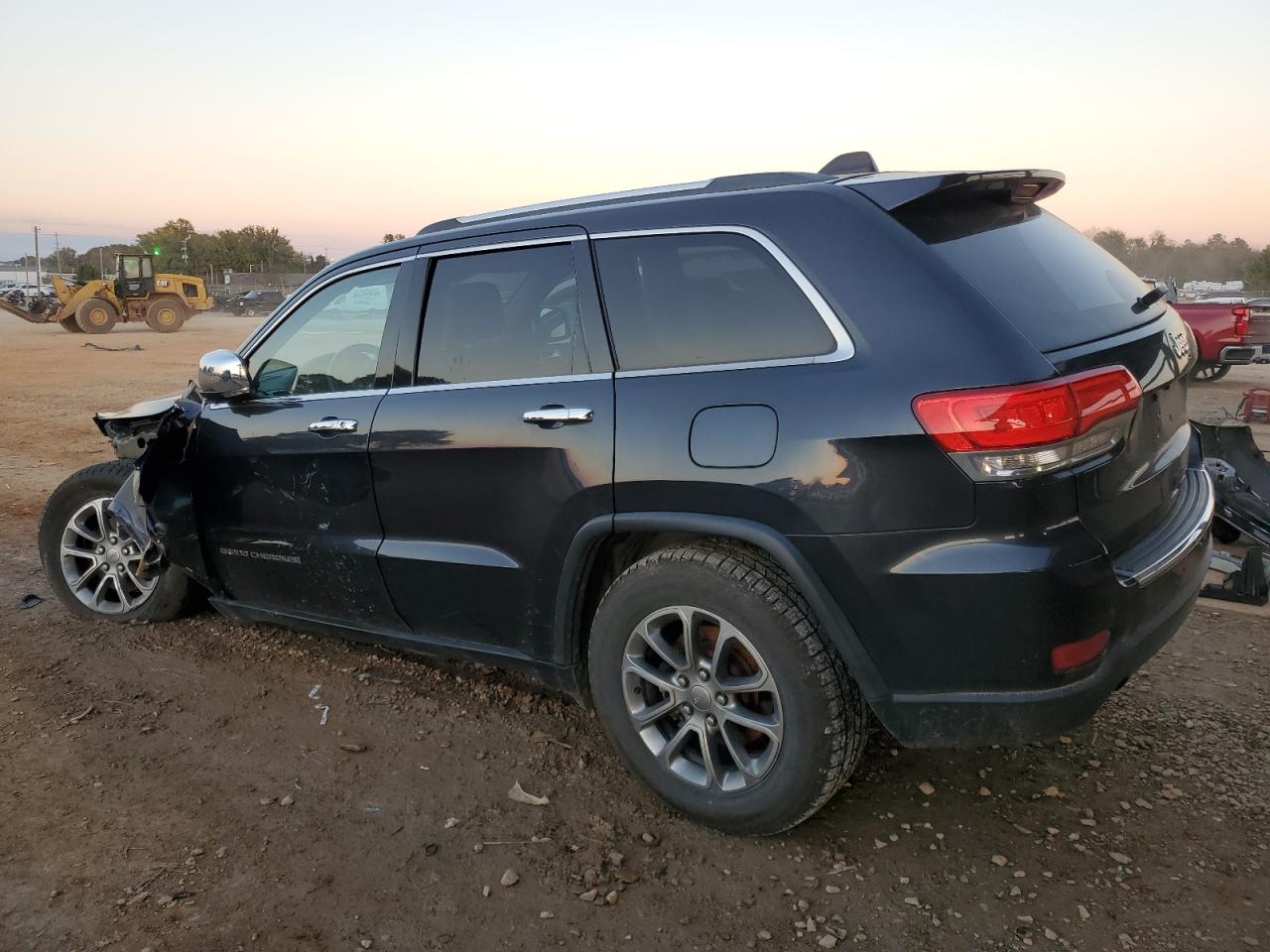 2014 Jeep Grand Cherokee VIN 1C4RJEBG5EC542843 Copart auction photo, front end / side damage thumbnail 2