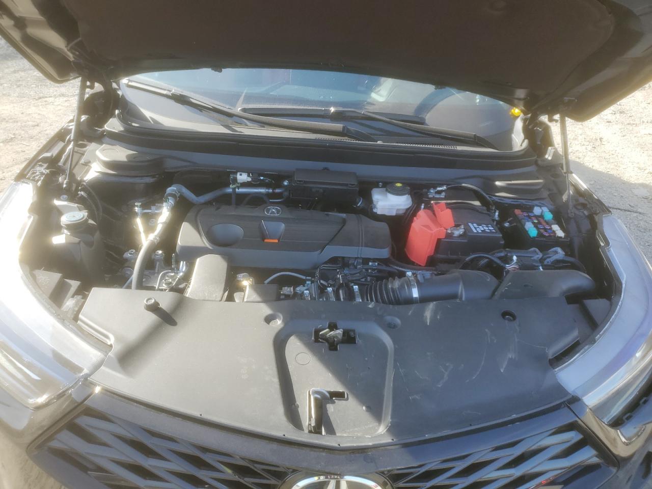 2025 Acura RDX VIN 5J8TC2H66SL000192 Copart auction photo, side / front end damage thumbnail 12