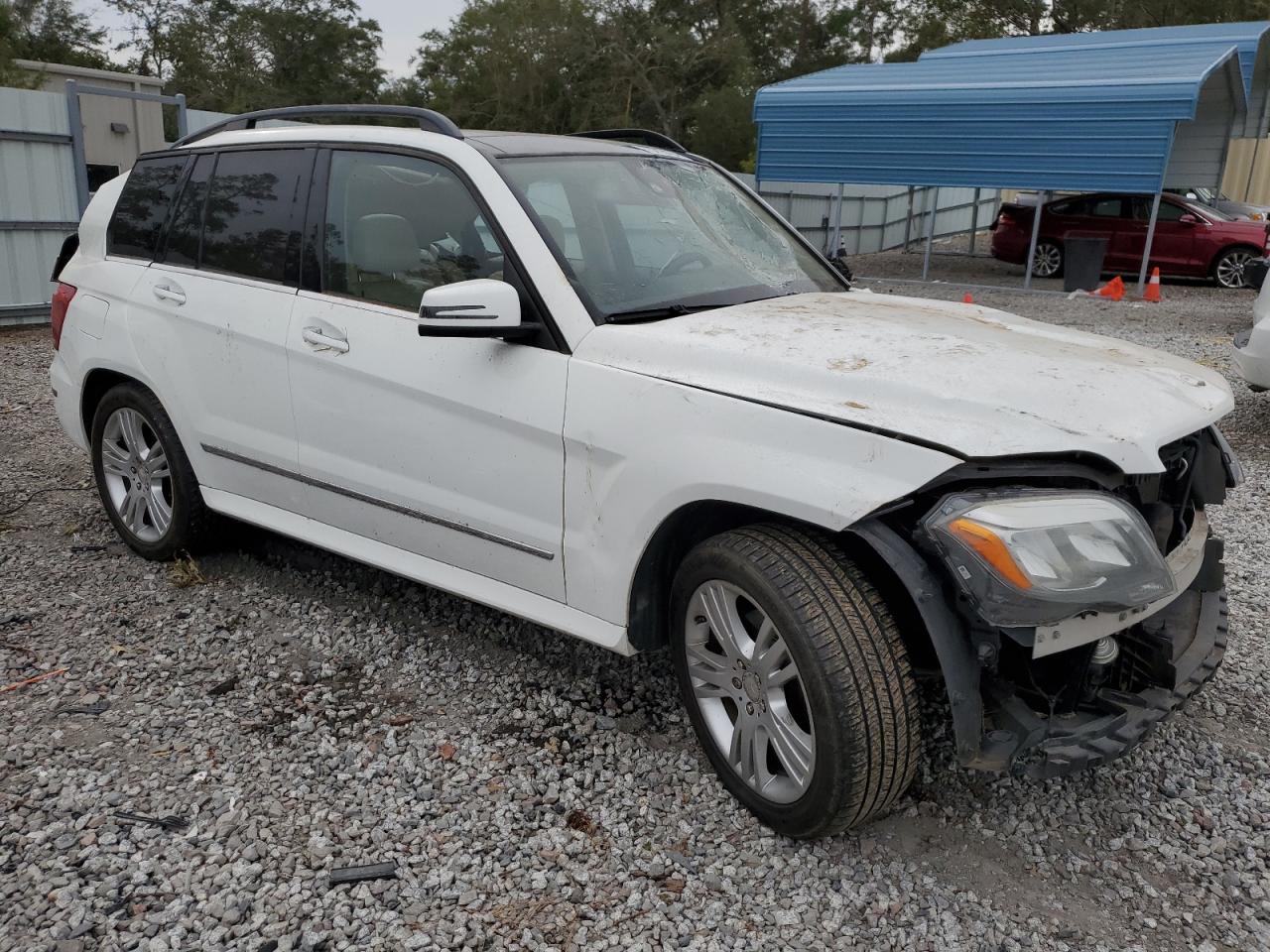 2014 Mercedes-Benz GLK-klasse VIN WDCGG5HB6EG195916 Copart auction photo, all over damage thumbnail 4