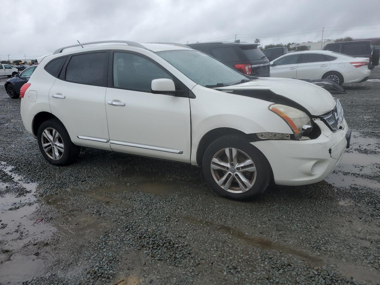 2013 Nissan Rogue VIN JN8AS5MT2DW033377 Copart auction photo, front end damage thumbnail 4