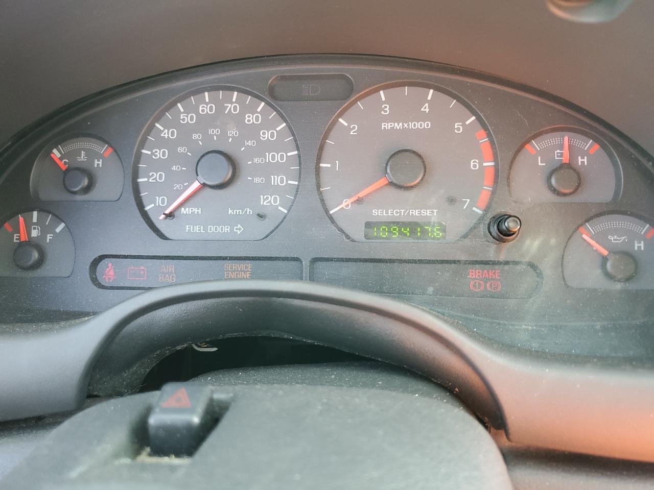 2001 Ford Mustang VIN 1FAFP40431F238994 Copart auction photo, all over damage thumbnail 9